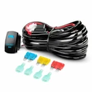 Nilight Led Bar Wiring Harness Kit 12V 40AMP Fuse Relay On/off 5PIN Switch. Fixed Price $17.99.