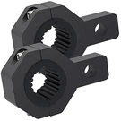 Motorcycle Brackets Tube Clamp Mount Kit 0.75" 1" 1.25" 2PCS Led Offroad. Fixed Price $19.43.