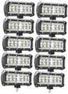 7 Inch Led Light Bars, Pods 156W 12000LM 12V 24V 10 Pack. Fixed Price $125.61.