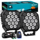 Nilight Led Pod 2 Pcs 4.4 Inch 90 W 18 Square Hyper Flood Beam Offr.... Fixed Price $98.56.
