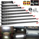 7/14/20/26/32/38/44/50 6D Slim Led Light Bar Single Row Off Road Suv Atv Truck. Fixed Price $76.13.