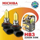 2X HB3 12V 9005 2300K Yellow Michiba Headlight Bulbs Globes Xenon Lamps 65W P20D. Fixed Price $18.80.