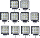 Led Bar, 10PCS 4INCH 48W Work Square Spot Lights Off-road. Fixed Price $82.55.