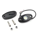White Led Rock Light For Truck Jeep Atv Suv Trail Rig Bar Lamp. Fixed Price $12.63.