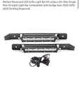 Weisen Recessed Led Grille Light Bar Kit W/2PCS 6IN Slim Single Row Straight .... Fixed Price $45.99.