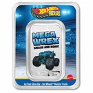 1 Oz Silver Hot Wheels Monster Truck Mega Wrex Colorized Bar. Fixed Price $103.43.