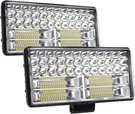 Husuku 9'' 84LED 32000LM Combo Work Light Bar 12 80V Truck Spot/flood Pair. Fixed Price $56.73.