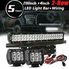20INCH & 4'' Led Lights+ Bull Bar Bumper License Plate Mount Bracket Holder Wire. Fixed Price $79.99.