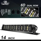 12" 480W 10D Led Light Bar Combo 6000K Driving Fog Reverse Offroad Ute 4WD 14". Fixed Price $35.49.