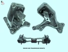 Set Of Engine & Transmission Mounts For 2007-2011 Jeep Wrangler 3.8L, V6, At-mt.. Fixed Price $285.00.