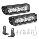 For Polaris Ranger Xp 1000 Pair 6 Inch Led Work Bar Spotlights Reverse Utv. Fixed Price $34.88.