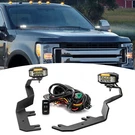 3.5'' Led Pods Ditch Light Kit Amber Drl+strobe For F250 F350 Super Duty 17-22. Fixed Price $89.55.