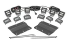 Led Light Kit Fog Mount Triple 2" Black Pair Flood Ford Bronco (21-25). Fixed Price $264.95.