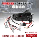 Max 300W 4-LEAD Wiring Harness Kit On-off Rocker Switch Relay Fuse Led Light Bar. Fixed Price $24.99.