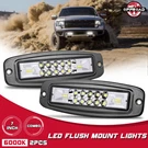 OFFROADTOWN-7'' 96W Led Pods Flush Mount Driving Lights Spot Flood For Truck Utv. Fixed Price $29.99.