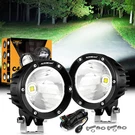Auxbeam 4" Round 100W Led Driving Lights White Spot Pods Offroad Work Lamp. Fixed Price $86.99.
