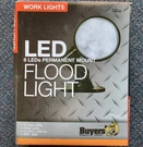 Buyers Products 1492125 Articulating 5" Inch Wide Round Led Flood Light Black. Fixed Price $65.00.
