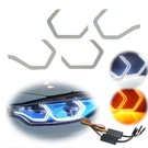 4PCS M4 Doube Row Style Led Angel Eye W/relay Wiring Fits 5 Series F30 F32. Fixed Price $59.99.