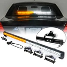 35" Traffic Advisor Emergency Strobe Light Bar 32 Led Warning Dash Grille Amber. Fixed Price $53.99.