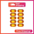 Alfu 10 Pack Amber DC12-24V IP68 Waterproof Led Trailer Lights Kit Front Rear. Fixed Price $22.28.