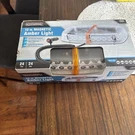 Traveller 12 Inch Magnetic Amber Light New 36 Watt 24 Led S. Fixed Price $25.00.
