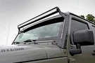 Rough Country Upper Windshield 50" Light Bar Mounts Black For Jeep Jk 70504. Fixed Price $99.95.