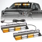 Pkinglake 2 Led Emergency Dash Strobe Light Bar #01 Amber/white. Fixed Price $47.59.