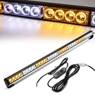 Emergency Light Bar 35.5 Inch Traffic Advisor Led Black Control Box Amber/white. Fixed Price $60.50.