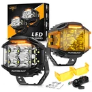 Auxbeam 4"INCH Side Shooter Led Work Driving Light Spot Flood Fog Pods Amber Drl. Fixed Price $144.49.