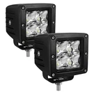 Westin 09-12200A-PR Hyperq Stud Mount 3" 2X20W Square Spot Beam Led Lights. Fixed Price $147.63.
