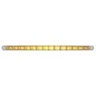 United Pacific 14 12" Turn Signal Light Bar Amber Led/clear Lens-. Fixed Price $28.95.
