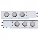 United Pacific 31615 Light Bar Bracket 2.5" Bolt Pattern, Chrome, Spring Loaded,. Fixed Price $168.31.
