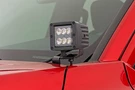 Rough Country Led Kit Ditch Mount 2" Black Pair Flood For Toyota Tacoma 24-25. Fixed Price $104.95.