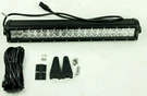 Open Box Go Rhino 20" Double Row Led Light Bar Black Power 120W 752020. Fixed Price $219.99.