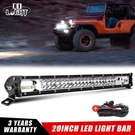 20INCH Led Light Bar Dual Row Spot Flood Combo Offroad Atv Utv 4WD 4X4 + 3M Wire. Fixed Price $38.25.