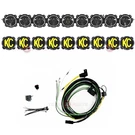 Kc Hilites Gravity Titan 57-INCH Led Bar 9-LIGHT W/ Covers, Wiring. Fixed Price $2999.99.