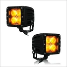 Aurora Amber 3 Inch Led Cubed Light Kit. Fixed Price $119.99.
