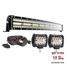 Led Light Bar Curved Terrain Vision 50 Inch Triple Clear,white. Fixed Price $140.35.