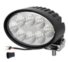 12V 40W Oval Led Work Light Tractor Cab Flood Waterproof AGP1978. Fixed Price $17.98.