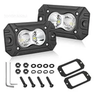 Flush Mount Led Pods, Cree Bumper Lights 3", White. Fixed Price $54.67.