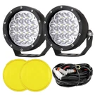 Pair Led Offroad Driving Lights 160W Round 5INCH, Black-housing. Fixed Price $118.99.