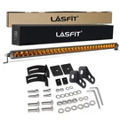 Lasfit 32" Inch Amber Led Light Bar Spot Flood Combo Offroad Driving Truck Atv. Fixed Price $110.00.