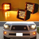 3-INCH Cubic 20W Cree Amber Led Pod Lights For Truck Jeep Off-road Atv 4WD 4X4. Fixed Price $38.09.