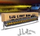 Colight Amber Led Driving Lights Bar Fog Lamp Spot Flood Combo Beam 14INCH Pods. Fixed Price $35.77.