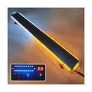 63 Inch 120 Led Amber-white Rooftop Emergency Warning Light Bar 26 Strobe Pat.... Fixed Price $331.08.