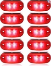 Alfu 10 Pack Red DC12-24V IP68 Waterproof Led Trailer Lights Kit Front Rear. Fixed Price $35.86.