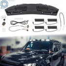 Roof Bar Fit For Land Rover Defender 2020-2024 Gloss Black Modified Lights. Fixed Price $223.22.