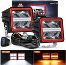 Nilight Led Pod Lights With Amber Drl 3INCH 20W Driving And Wiring Harness. Fixed Price $74.99.