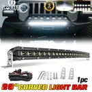 Single Row Curved 26"INCH Led Light Bar Wiring Truck Offroad Driving 4WD Suv Utv. Fixed Price $75.19.