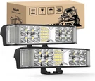 Nilight Side Shooter Led Pods 2PCS 6.5 Inch 60W Flood Spot Beam Combo. Fixed Price $38.55.